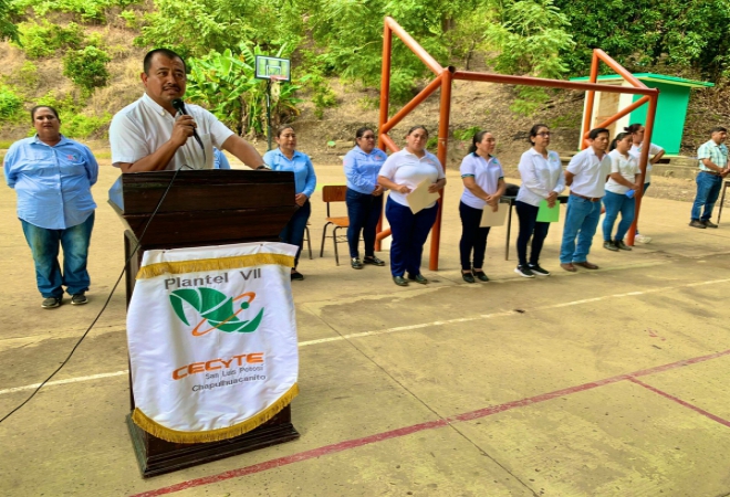 Inicio de semestre ciclo escolar 2025-2026 Plantel...